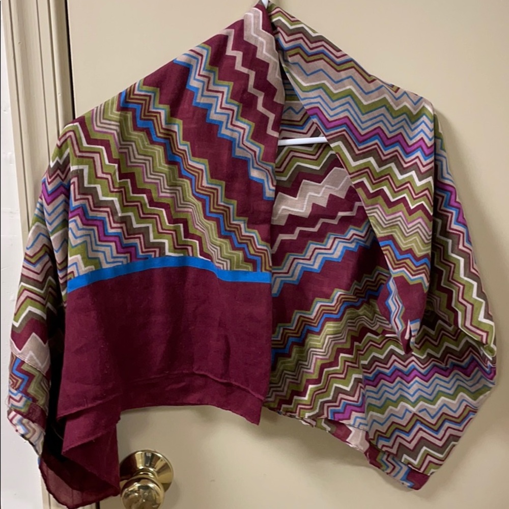 Colorful pashmina from Spain